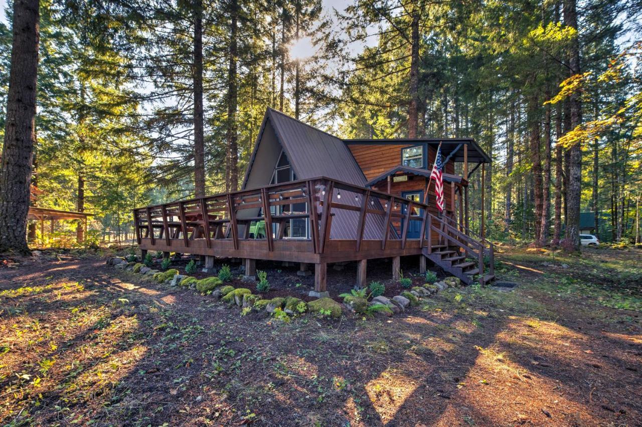 Serene Washington Escape With Deck And Mountain Views! Packwood Eksteriør billede